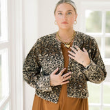 Uptown Chic Fur Leopard Jacket - Outerwear - Jackets - Needii
