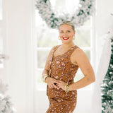 Uptown Gathering Floral Linen Tank Top - Tops - Blouses - Illa Illa