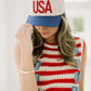 USA Embroidered Canvas Trucker Hat - Accessories - Hats - Madley