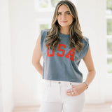 USA Muscle Tee - Tops - Tanks - Summer Tees