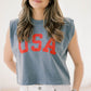USA Muscle Tee - Tops - Tanks - Summer Tees