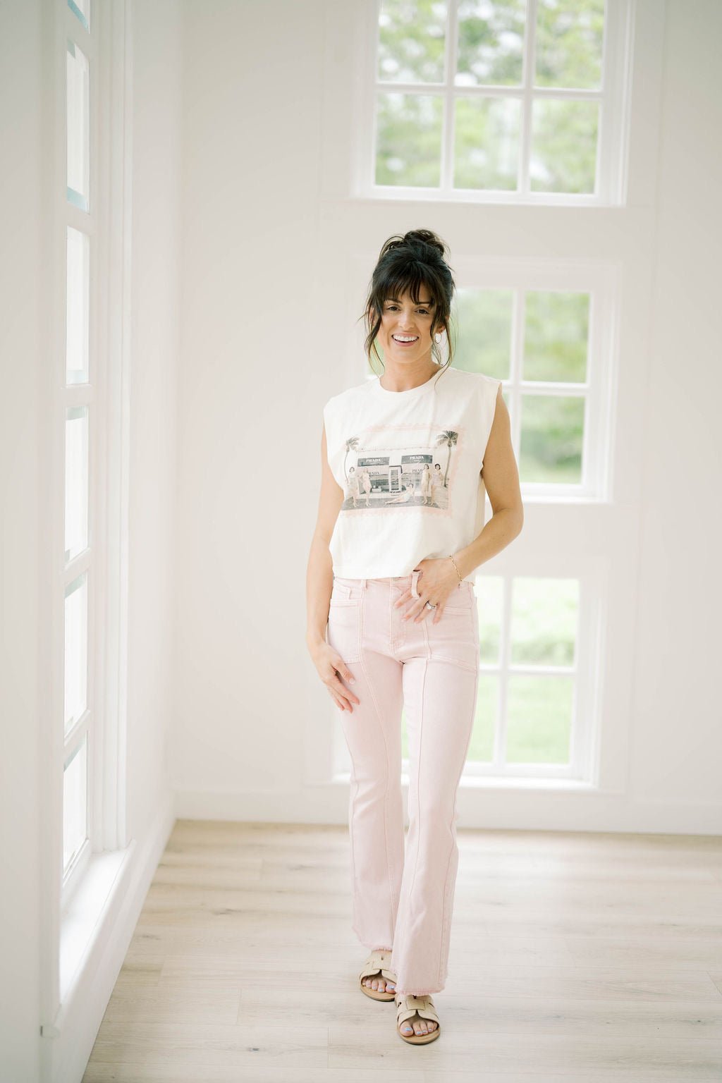 Vacay to Marfa Muscle Tee - Tops - Tees - Summer Tees