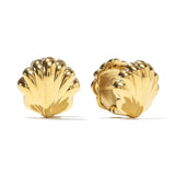 Waterproof Double Shell Earrings - Jewelry - Earrings - Brenda Grands Jewelry