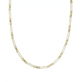 Waterproof Gold Modern Paperclip Chain Necklace - Jewelry - Necklaces - Brenda Grands Jewelry
