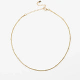 Waterproof Gold Rope Satellite Chain Large Necklace - Jewelry - Necklaces - Brenda Grands Jewelry
