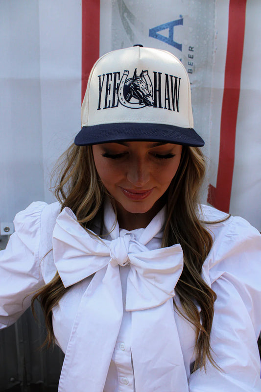 YeeHaw Canvas Trucker Hat