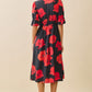 Yes Please Bold Floral Midi Dress - Dresses - TCEC