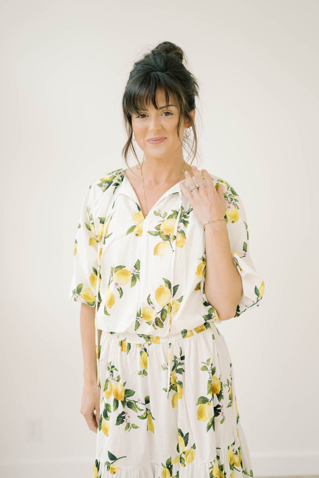 Yes Squeeze Bubble Top - Tops - Blouses - Adrienne