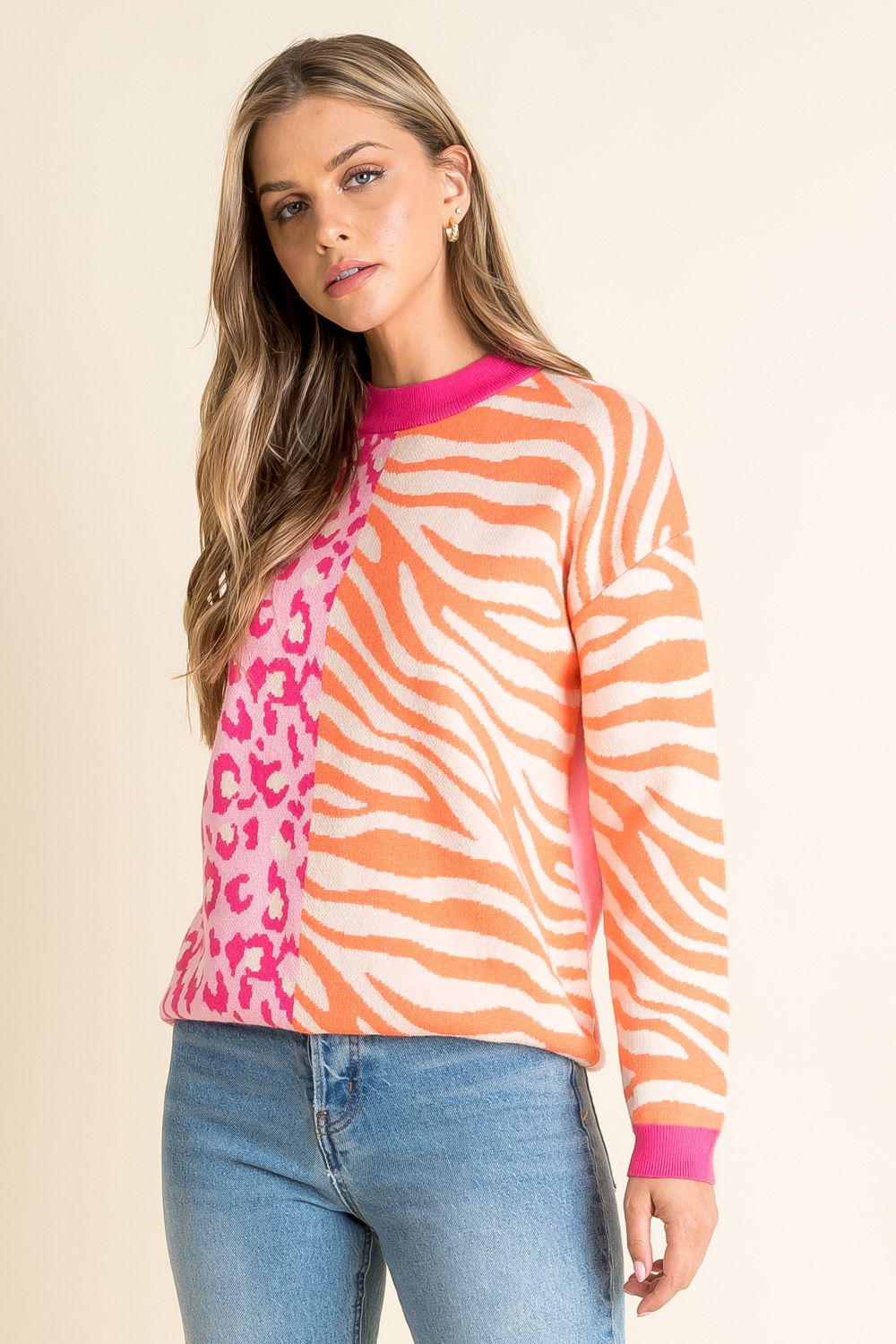 Lucky Leopard Sweater
