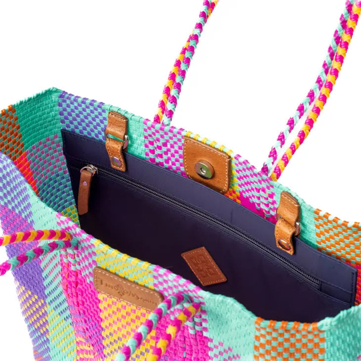 Fiesta Woven Tote Bag