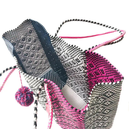 The Bloom Woven Super Tote