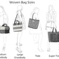 Maya Woven Tote Bag