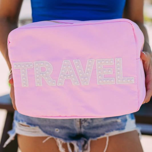 TRAVEL Beaded XL Bag