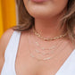 Pour the Rose Necklace